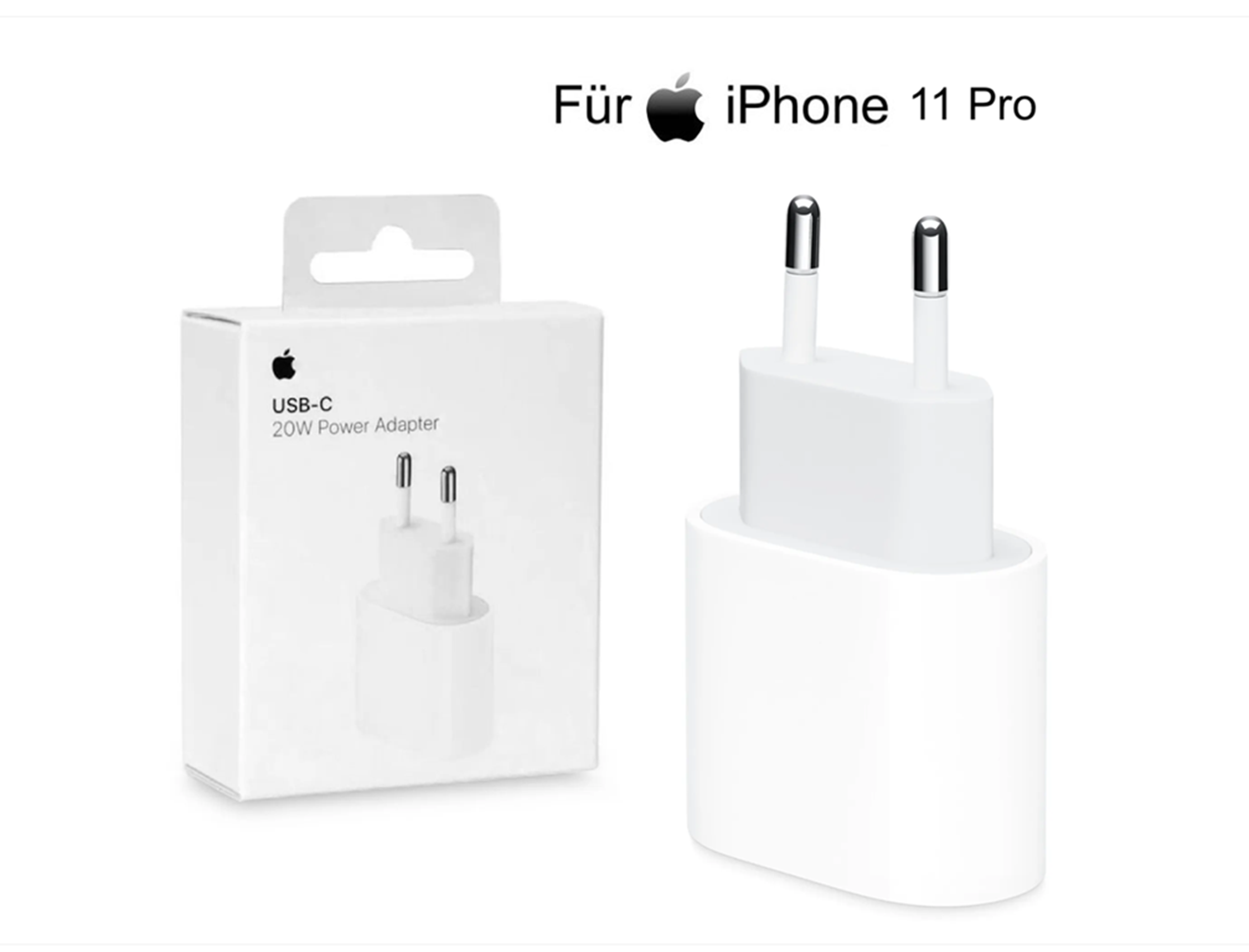 Apple iPhone 11 Pro MHJE3ZM/A Ladegerät 20W USB‑C Power Adapter